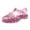 RD2, variant on Krdevn Toddlers Girls Sandals - Glitter Transparent Closed-Toe Breathable Footwear for Summer Spring Daily Outdoor Play Casual Fashion,9.5-10 Years