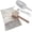 Style Four, variant on Wooden Cocktail Muddler Wood Ice Crusher Ice Hammer and Ice Canvas Bag Bag for Bartender
