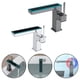 thumbnail image 4 of Grifo digital de lavabo de baño muestra la temperatura del agua grifo de fregadero caliente y frío, 4 of 8