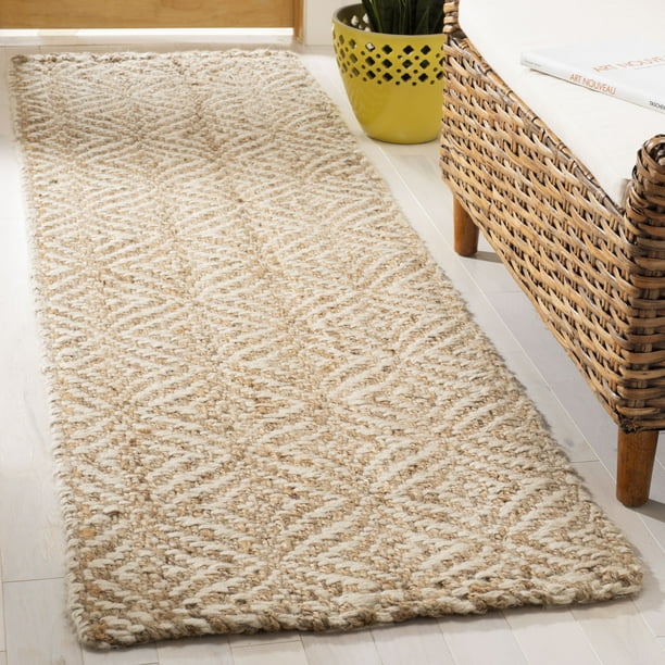 Safavieh Natural Fiber Gervase Braided Diamonds Area Rug or Runner