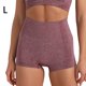 thumbnail image 5 of Gimnasio Yoga Deportes Cintura alta Empuje Pantalones cortos sin costuras Pantalones de levantamiento de cadera sexy Entrenamiento femenino Prendas para la parte inferior del cuerpo  Vino Tinto L Guardurnaity AP018979-03, 5 of 6
