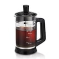thumbnail image 6 of Hamilton Beach French Press with Cocoa Attachment, Glass Carafe, 1 Liter, Black, Model 40400R, 6 of 6