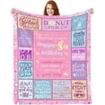 thumbnail image 1 of LHSHID 21st Birthday Gifts for Her Blanket 21st Birthday Gift Ideas 21 Year Old Birthday Gifts for Her Gifts for 21st Birthday Female Flannel Throw Bed Blanket 30"x40", 1 of 7