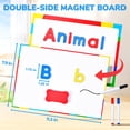 thumbnail image 3 of Kit de letras magnéticas GameNote Classroom 238 piezas con tablero, 3 of 6
