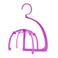 thumbnail image 2 of Soporte de soporte de peluca portátil Colgador de de peluca plegable Colgador de pelucas multifuncional Suspendido Zulema Soporte para peluca, 2 of 8
