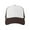 Brown White, variant on TOPTIE Blank 5 Panel Trucker Hat Foam Front Mesh Back 2 Tone Trucker Snapback Hat-Black White