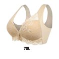 thumbnail image 4 of Sonducket Cierre frontal Beauty Back Cómodo moldeador Push Up Seamless Beauty Back Sports Bra, Womens Casual Comfort Lace Ropa interior color desnudo 7XL, 4 of 6