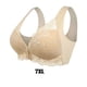 thumbnail image 4 of Sonducket Cierre frontal Beauty Back Cómodo moldeador Push Up Seamless Beauty Back Sports Bra, Womens Casual Comfort Lace Ropa interior color desnudo 7XL, 4 of 6