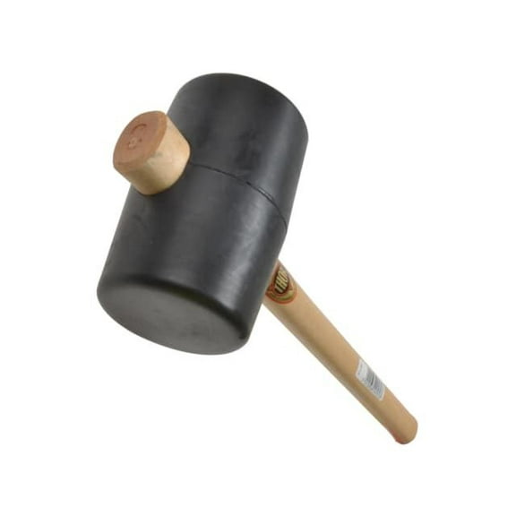 Thor - 957 Black Rubber Mallet 90mm 1200g