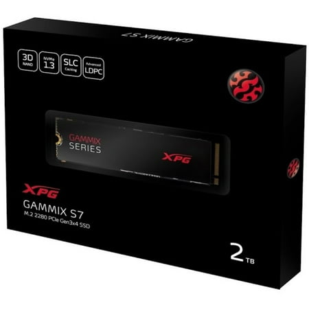 ADATA - XPG S7 Series 2TB PCIe Gen 3 x4  NVMe M.2 2280 Internal Solid State Drive