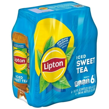 Lipton Iced Tea Sweet Tea 16.9 Fluid Ounce, 6 Count Packing May Vary