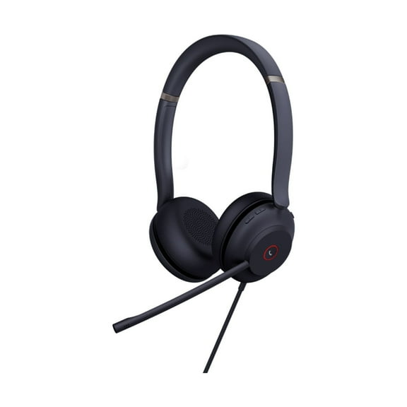 Yealink UH37 Dual USB Teams Headset, USB-A & USB-C, Noise-Canceling Mics, Busy Light