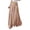 Pink, variant on Skirts for Women Trendy,Womens Faux Linen Maxi Skirt Boho High Waisted Pleated Long Skirts Flowy Casual Summer Beach Vacation Skirt with Belt