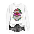 thumbnail image 5 of jehdhy Christmas Sweatshirts for Women Fashion Loose Casual Crewneck Long Sleeve Cute Pullover Fall Winter Graphic Tops, 5 of 6