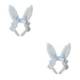 thumbnail image 4 of Maytalsory Comfortable Hairband For Girls Hair Accessories Collection Durable Bunny Ears Blue 2Set, 4 of 6
