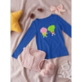 thumbnail image 3 of Ice Cream And Broccoli Long Sleeve Toddler -Image by Shutterstock,  4 Toddler, 3 of 4