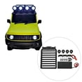 thumbnail image 3 of Portaequipajes RC Para Jimny 4x4 1/24, Piezas De Repuesto Para Coches De Orugas Con Control Remoto Con Faros Sunnimix Equipaje portaequipajes RC, 3 of 8