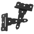 thumbnail image 4 of Shisuyan Outdoor Gate Hinges Black Iron 2Pcs 4 Inch, 4 of 8