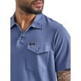 thumbnail image 3 of Wrangler® Men's Short Sleeve Knit Polo Shirt, Sizes S-2XL, 3 of 3