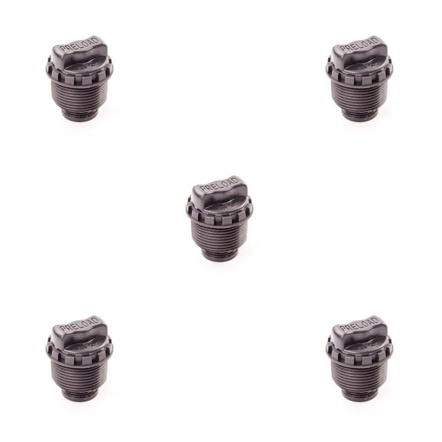Reparación de horquilla delantera Wosthever Tapa de bloqueo Tornillo de base Precarga 25.4 MM 5piezas
