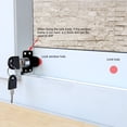 thumbnail image 3 of Cerradura de seguridad para puertas y ventanas exquisita cerradura de seguridad para niños con puerta corrediza de vidrio práctica para el hogar ANGGREK Otros, 3 of 8