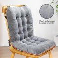thumbnail image 6 of Up to 50% Off! Boovnll Rocking Chair Cushion, Soft Cozy Thicken Seat Cushion with Ties Non-Slip Rocking Chair Cushions Indoor Dirt-Proof for Home, Office, Chair Cushions, 6 of 6