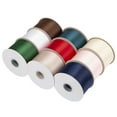 thumbnail image 4 of Joycrosso Ivory Ribbon 3 Inch Wide Thick Fabric Ribbon, 50 Yards Double Faced Satin for Chair Sash Bows Making Bouquet Sewing Christmas Decoration, 4 of 7