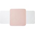 thumbnail image 2 of 2x Super Absorbent Washable Single Bed Protector Pad with Tucks | Thin Reusable Incontinence Bedding Protection, Comfortable & Durable - Pink - 85cm x 90cm, 2 of 5