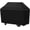 Black, variant on 58 Inch Waterproof BBQ Grill Cover, Anti-UV Fade Resistant Gas Barbecue Cover, Fits Weber Char-Broil Nexgrill Outdoor Grills