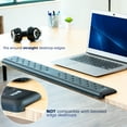 thumbnail image 6 of VIVO Black 30” Wrist Pad for Desk, 6 of 8
