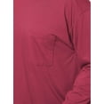 thumbnail image 3 of Insect Shield Men's UPF Dri-Balance Long Sleeve Pocket T-Shirt, Burgundy, XX-Large, 3 of 3