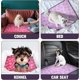 thumbnail image 5 of Liangnv 1 paquete de 2 mantas mullidas para perros: manta de lana premium súper suave y cálida para mascotas con estampado de patas, mantas impermeables para cachorros para perros pequeños y medi, 5 of 5