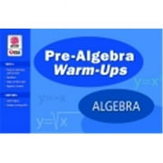 Pci Educational Publishing Pre-Algebra Warm-Ups, Algebra
