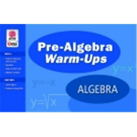 Pci Educational Publishing Pre-Algebra Warm-Ups, Algebra