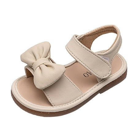 

Water Shoes For Kids Bowknot Beach Prewalker Summer Toddler Sandals Size 29
