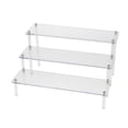 thumbnail image 3 of AMERTEER Acrylic Rack Dolls Figure Desktop Ladder Display Stand, 3 of 8