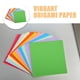 thumbnail image 5 of 600 hojas de papel cuadrado para origami: colores para manualidades, papel fácil de doblar, proyectos de manualidades para niños, suministros para grullas de origami, 5 of 6