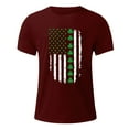 thumbnail image 4 of Besolor T-Shirts de la Saint-Patrick pour Hommes à Col Rond Imprimés à Manches Courtes Hauts Décontractés d'Été Blouse Graphique T-Shirts, 4 of 4