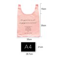 thumbnail image 3 of Hand Carry The Letter Vest Bag Canvas Cotton Bag, 3 of 9
