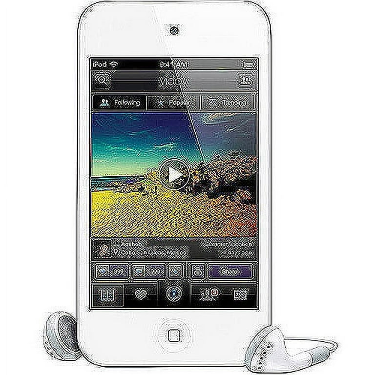 Restored Apple iPod Touch 4th Generation 16GB White ME179LL/A