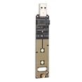 thumbnail image 2 of Black Adapter Board, JMS583 Powerful Riser Card, For PCI-E PC, 2 of 8