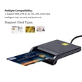 thumbnail image 4 of Matsuzay Lector de tarjetas inteligentes USB 2,0, CAC ID, tarjeta bancaria, tarjeta Sim, conector clon, adaptador de lector de tarjetas, PC, ordenador, Teléfono y Comunicación, 4 of 6
