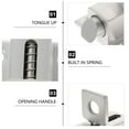 thumbnail image 4 of Minkissy 1Pcs Barn Door Latch Lock for Windows with Stainless Steel Security, 4 of 5