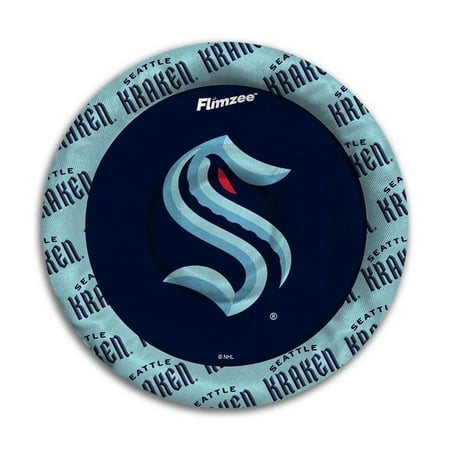YouTheFan NHL Seattle Kraken Flimzee Bean-Bag Flying Disc
