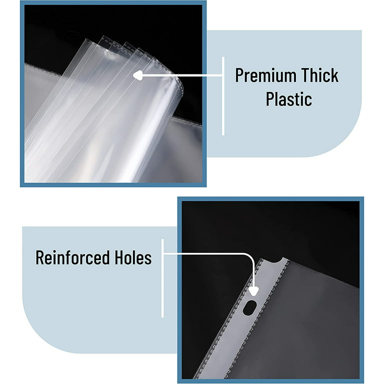 PerforMore OLCSP700 50 Sheet Protectors, Heavy Duty 8.5 X 11 Inch