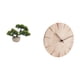 thumbnail image 5 of Colección De árboles Bonsái Artificiales, Centro De Mesa Con Plantas Artificiales, Reloj De Pared De Madera Maciza, Decorativo Creativo, Silencioso (sin Tictac), Regalo, 5 of 8