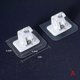 thumbnail image 3 of 4 Pack Self Adhesive Adjustable Curtain Rod Holder Clamp Hooks Rod Bracket, 3 of 3