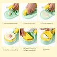 thumbnail image 4 of 3-1 Dumpling Maker, Kitchen Dumpling Machine Equipped With Small Steamed Bun Molds, Manual Dumpling Skin Press Molds, Kitchen Small Tools Dumpling Skin Bun Dumpling Maker, 4 of 10