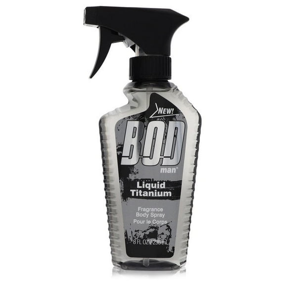 Bod Man Liquid Titanium Cologne By Parfums De Coeur Fragrance Body Spray 8 oz