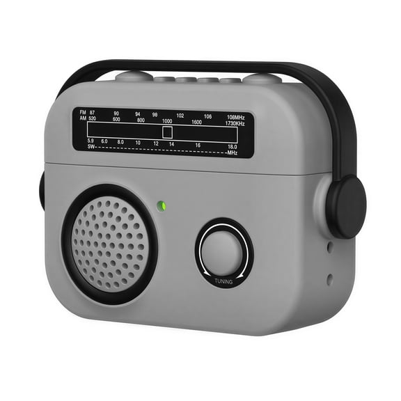GJX Air Pod 4 Case Vintage Radio Design,360°Full Protection Airpod 4 Case Cute,Shockproof and Durable Airpod Case,Rotating Handle for Easy Carry,Airpod Gen 4 Case